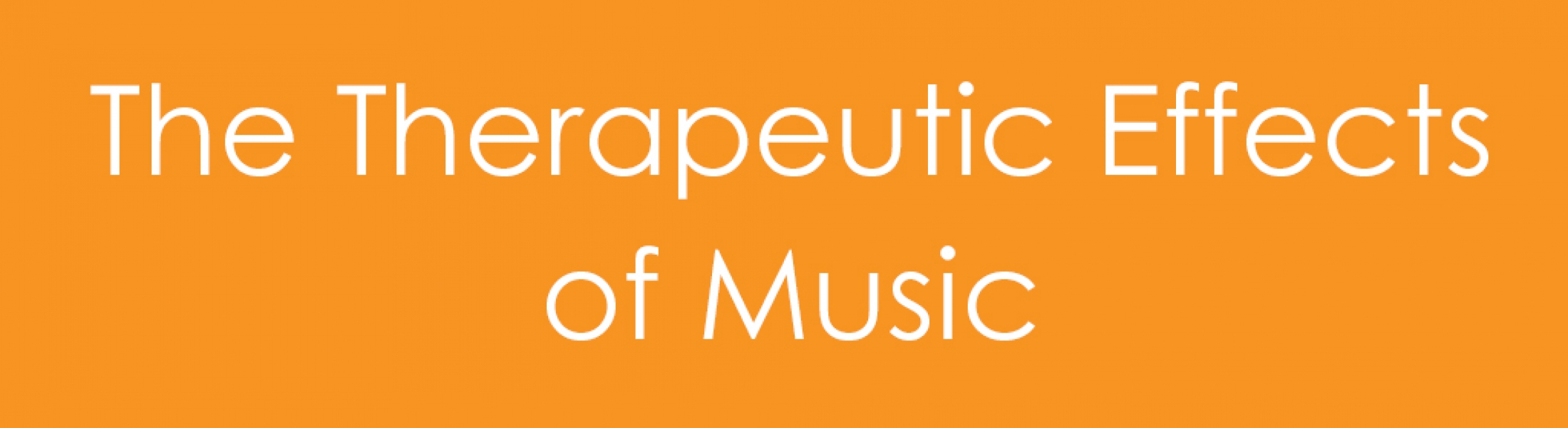 The Therapeutic Effects of Music | Hamilton School of Music